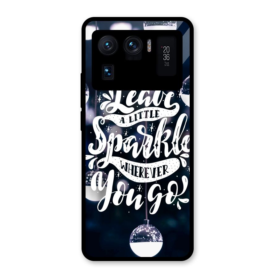 Little Spark Glass Back Case for Mi 11 Ultra