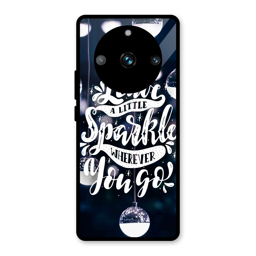 Little Spark Glass Back Case for Realme 11 Pro