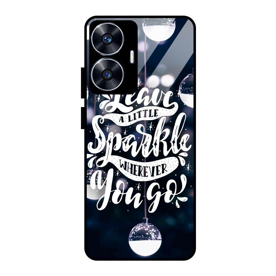Little Spark Glass Back Case for Realme Narzo N55