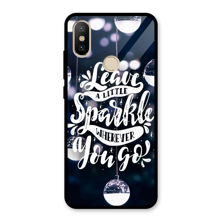 Little Spark Glass Back Case for Redmi A2