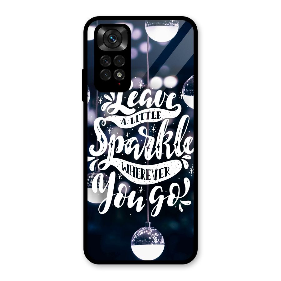 Little Spark Glass Back Case for Redmi Note 11S