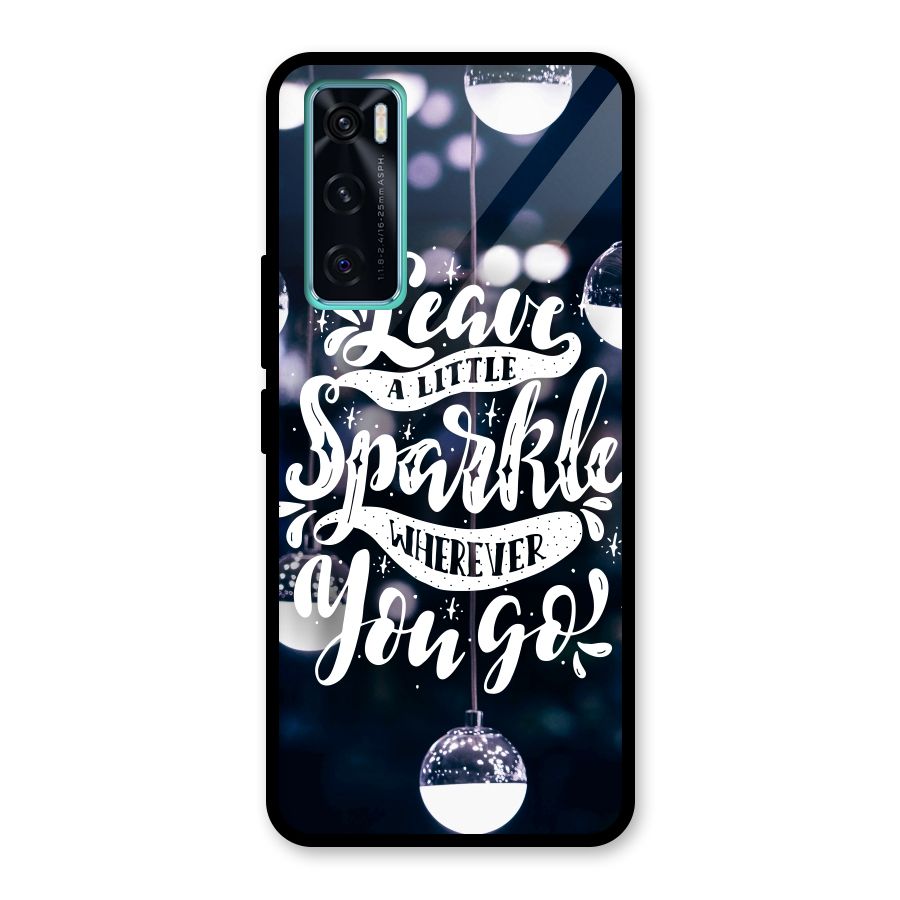 Little Spark Glass Back Case for Vivo V20 SE