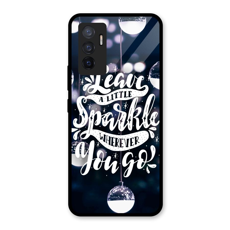 Little Spark Glass Back Case for Vivo V23e