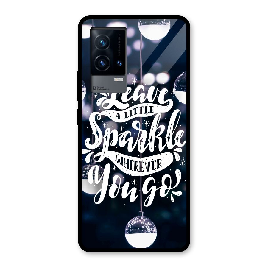 Little Spark Glass Back Case for iQOO 9 5G