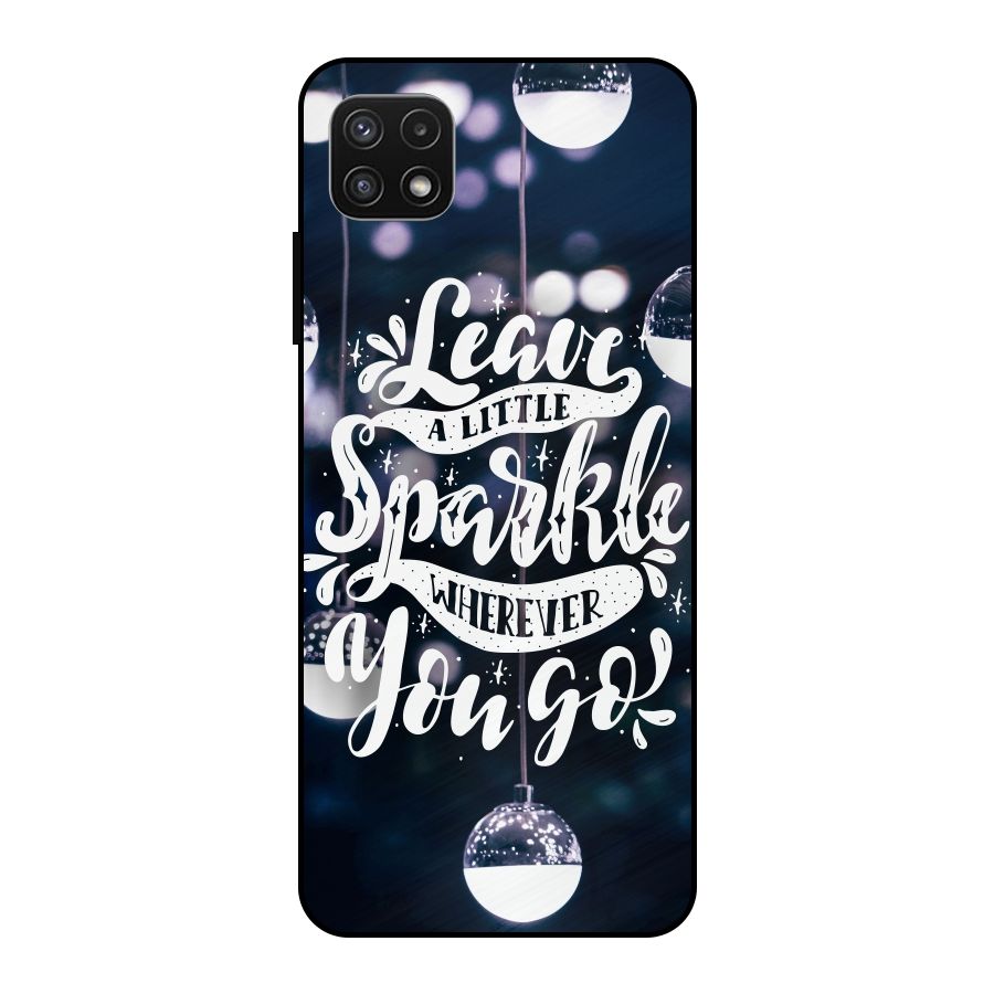 Little Spark Metal Back Case for Galaxy A22 5G