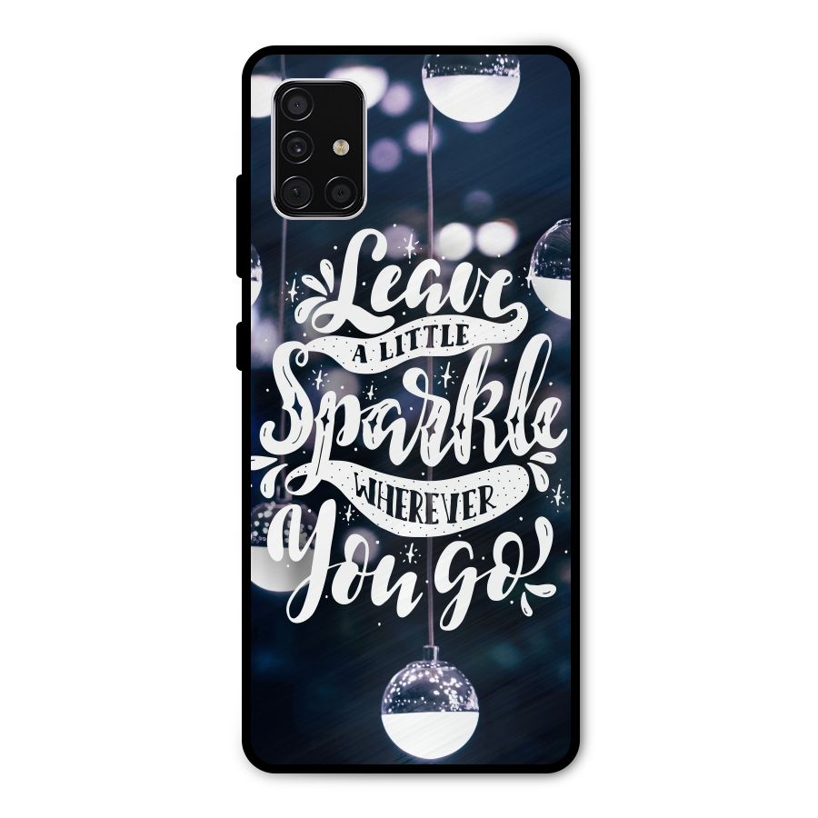 Little Spark Metal Back Case for Galaxy A51