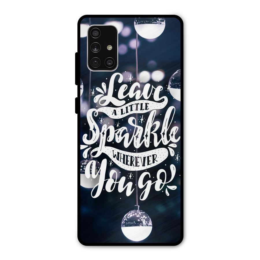 Little Spark Metal Back Case for Galaxy A71