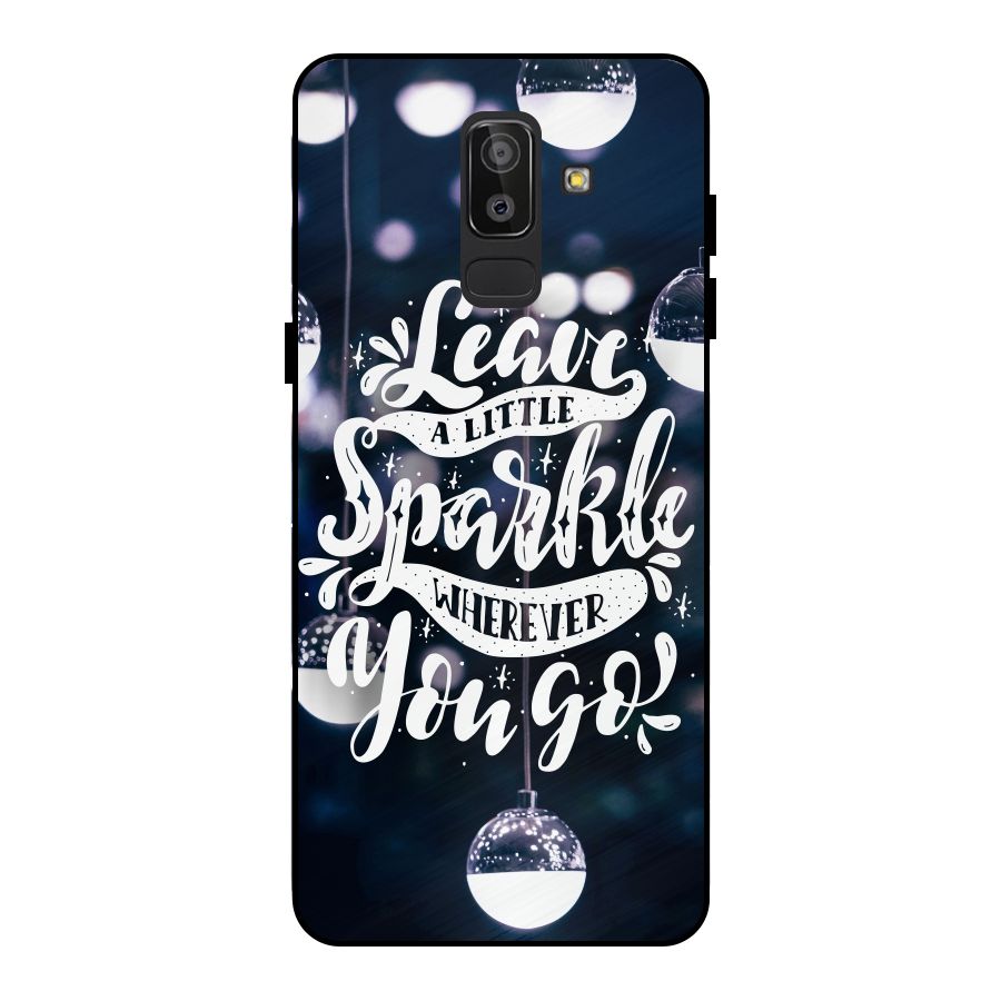 Little Spark Metal Back Case for Galaxy J8