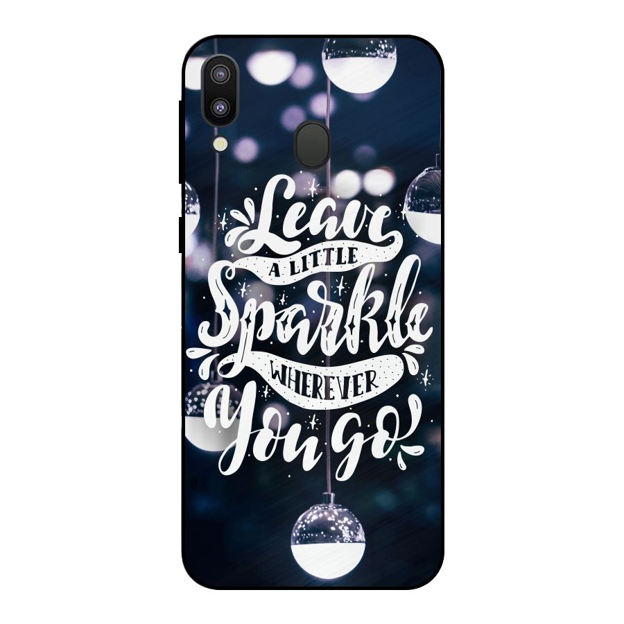 Little Spark Metal Back Case for Galaxy M20