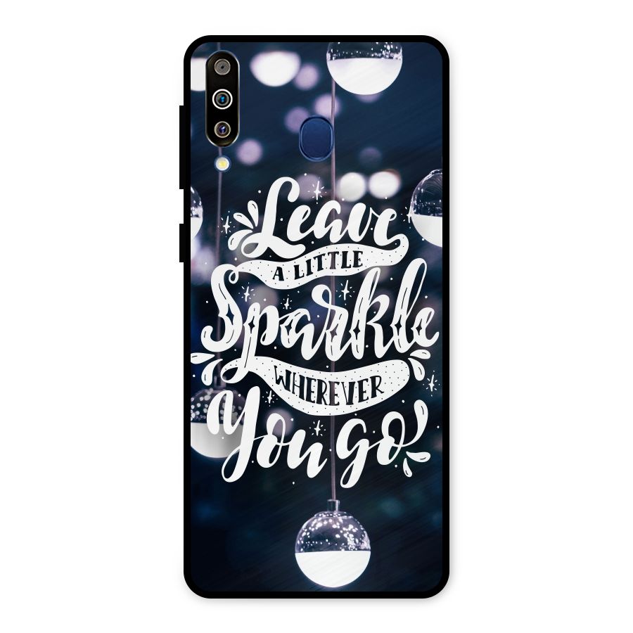 Little Spark Metal Back Case for Galaxy M30