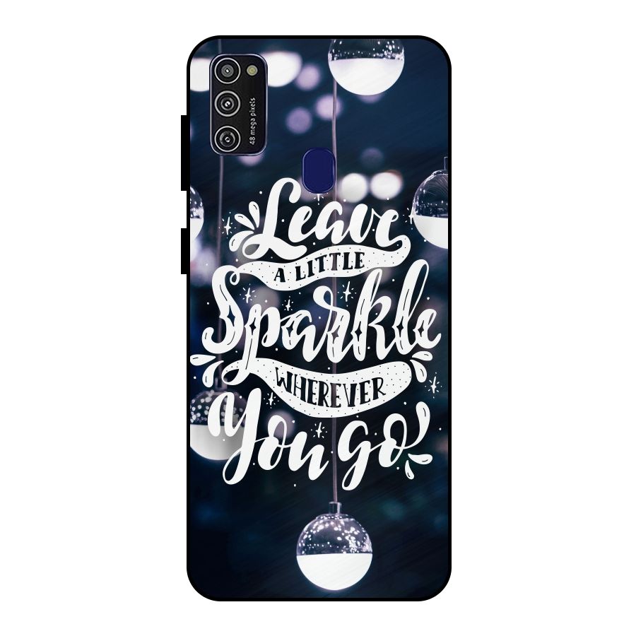 Little Spark Metal Back Case for Galaxy M30s