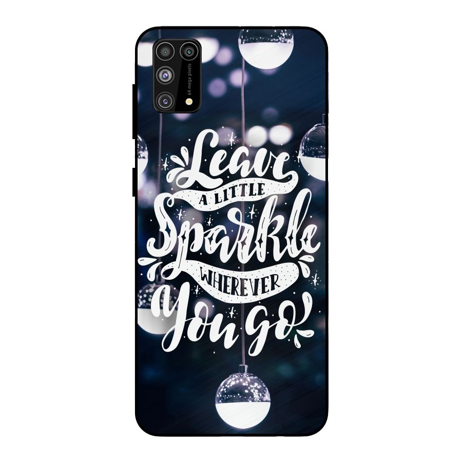 Little Spark Metal Back Case for Galaxy M31