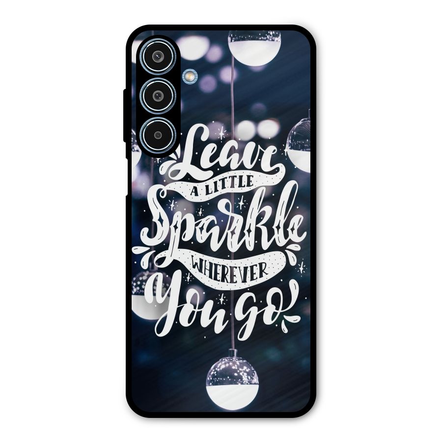 Little Spark Metal Back Case for Galaxy M35