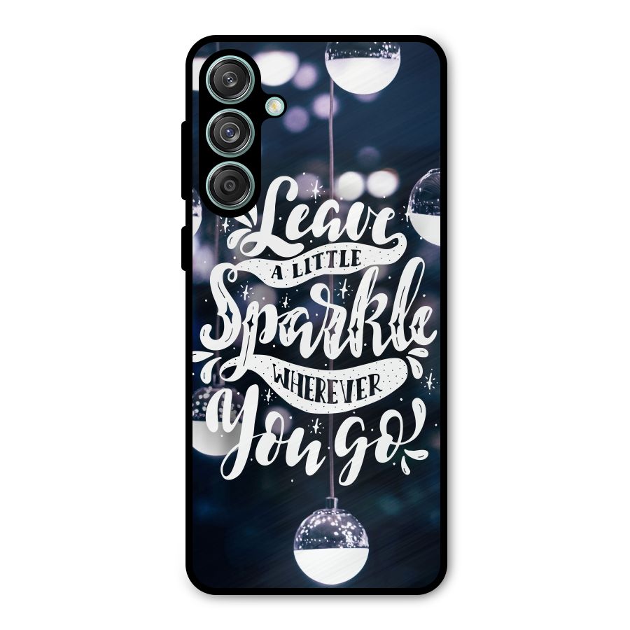 Little Spark Metal Back Case for Galaxy M55 5G