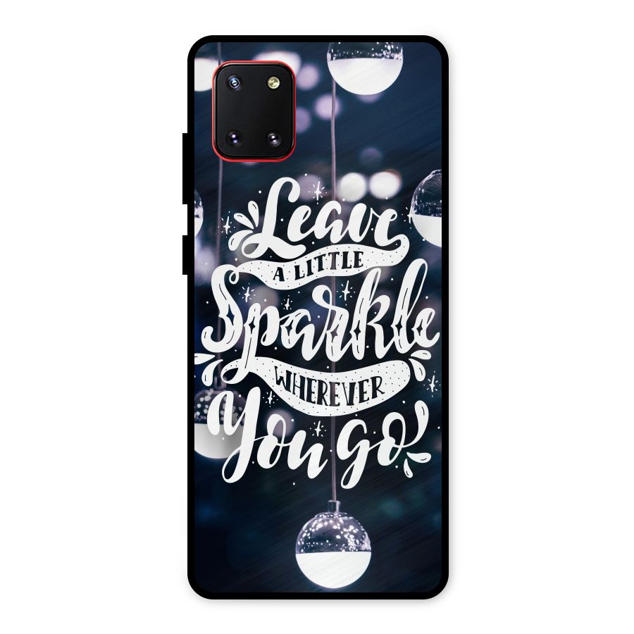 Little Spark Metal Back Case for Galaxy Note 10 Lite