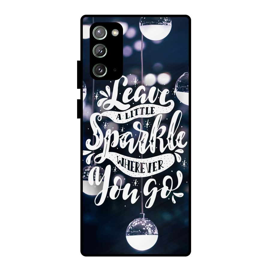 Little Spark Metal Back Case for Galaxy Note 20