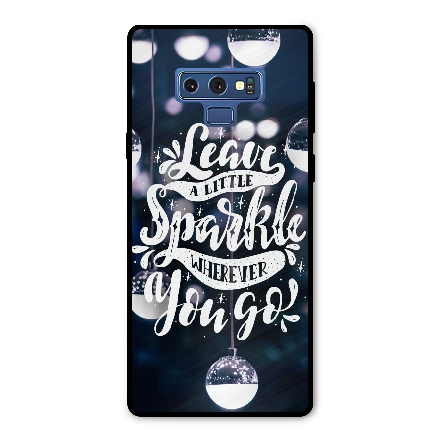 Little Spark Metal Back Case for Galaxy Note 9