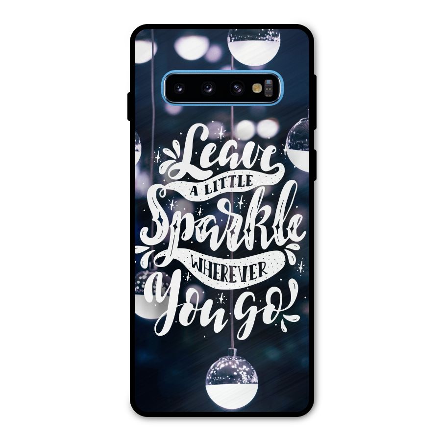Little Spark Metal Back Case for Galaxy S10