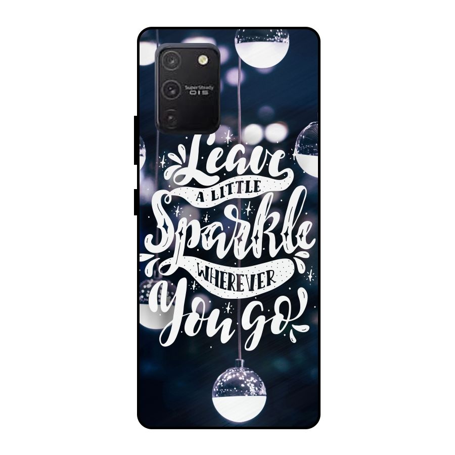 Little Spark Metal Back Case for Galaxy S10 Lite