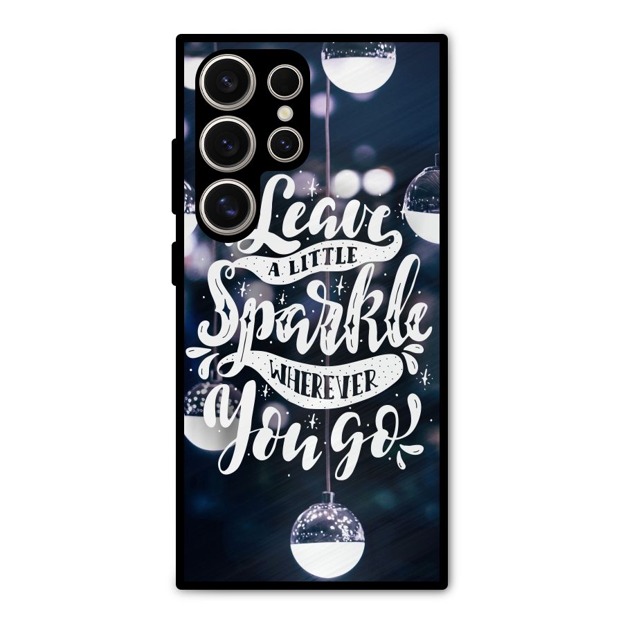 Little Spark Metal Back Case for Galaxy S24 Ultra