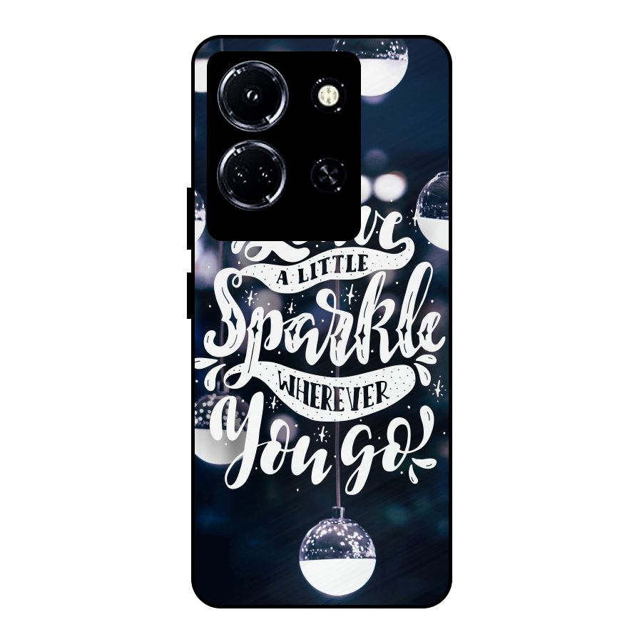 Little Spark Metal Back Case for Infinix Note 30 5G