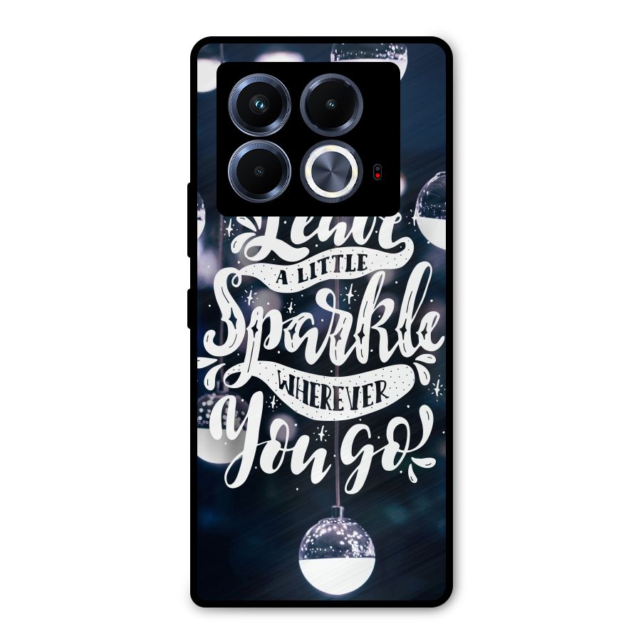 Little Spark Metal Back Case for Infinix Note 40 5G