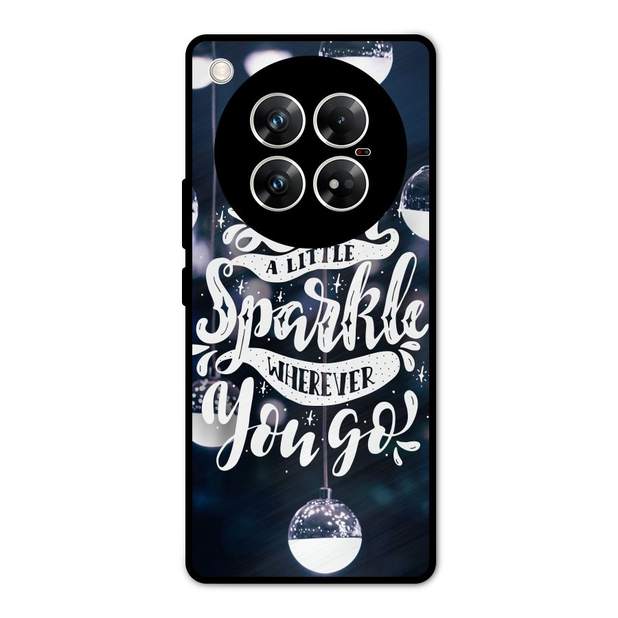 Little Spark Metal Back Case for Infinix Zero 40 5G