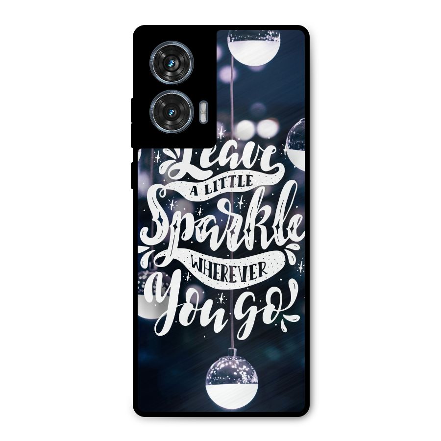 Little Spark Metal Back Case for Motorola Edge 50 Fusion