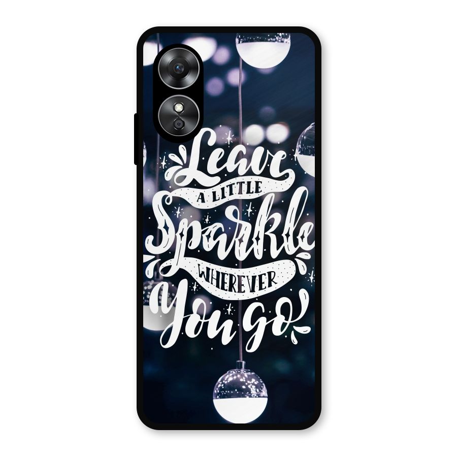 Little Spark Metal Back Case for Oppo A17