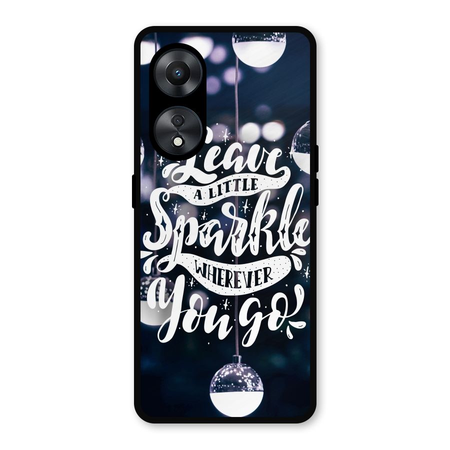 Little Spark Metal Back Case for Oppo A78
