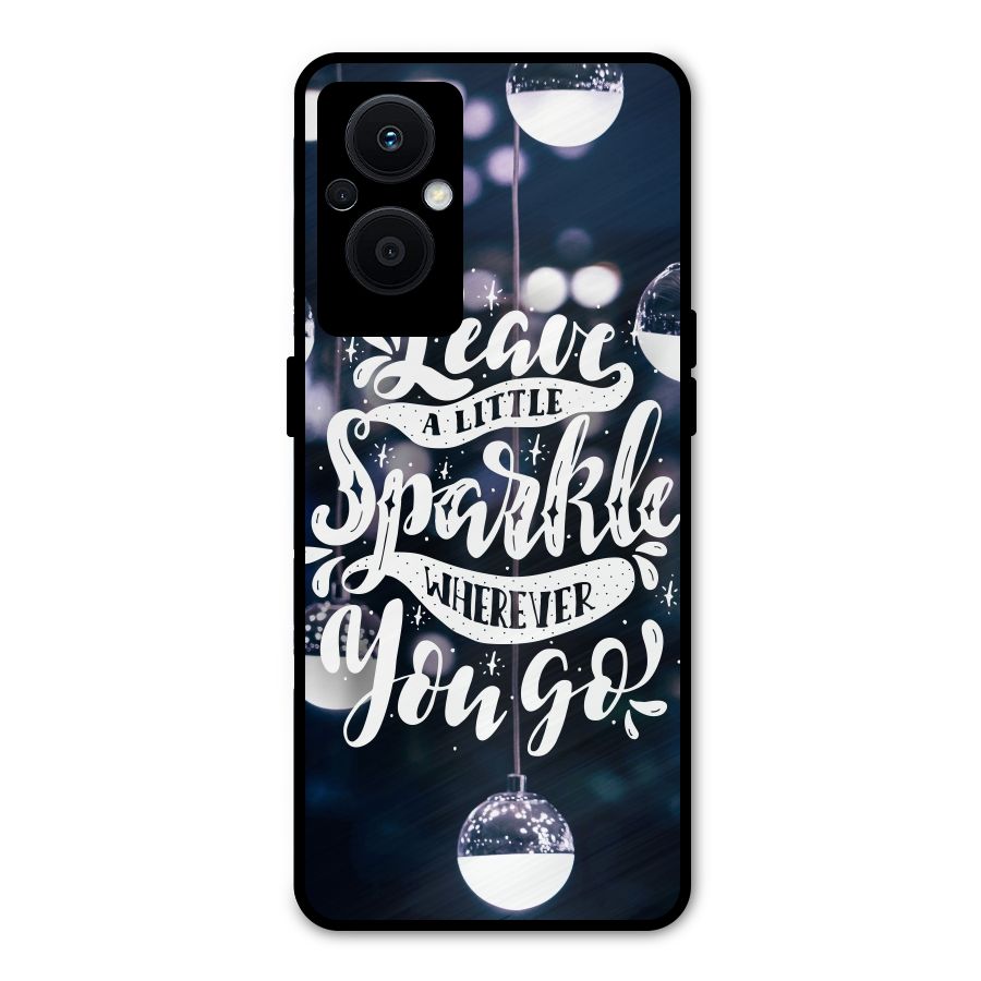 Little Spark Metal Back Case for Oppo F21 Pro 5G