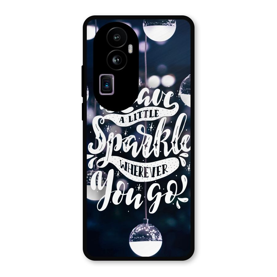 Little Spark Metal Back Case for Oppo Reno10 Pro Plus