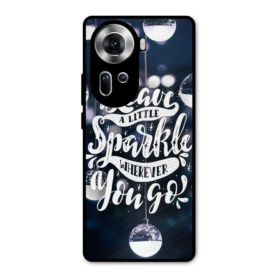 Little Spark Metal Back Case for Oppo Reno11 5G