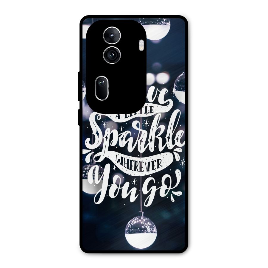Little Spark Metal Back Case for Oppo Reno11 Pro 5G