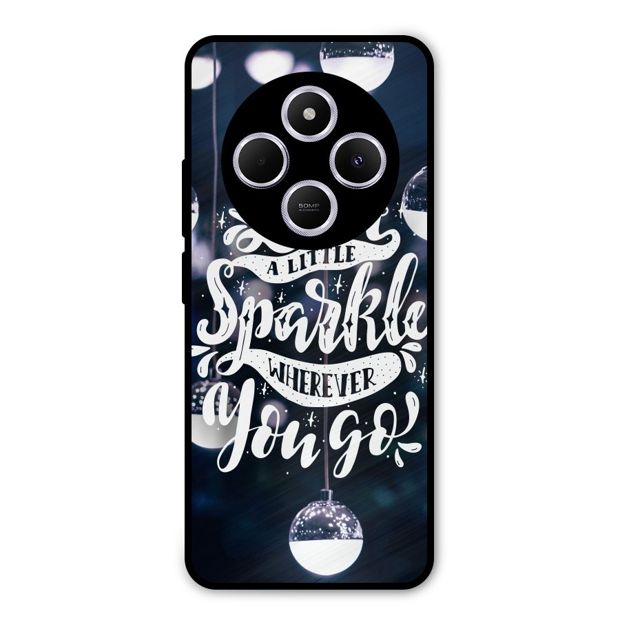 Little Spark Metal Back Case for Poco C75 5G