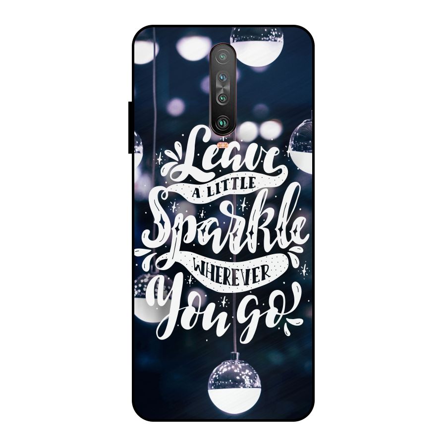 Little Spark Metal Back Case for Poco X2