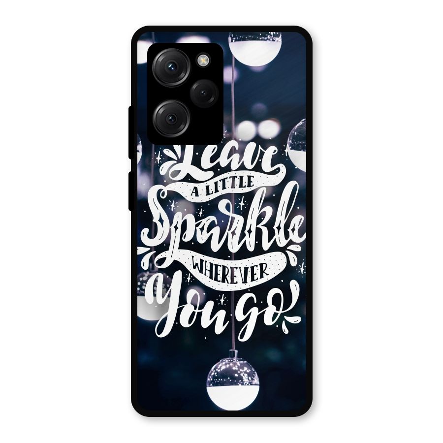 Little Spark Metal Back Case for Poco X5 Pro