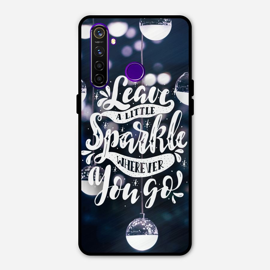 Little Spark Metal Back Case for Realme 5 Pro