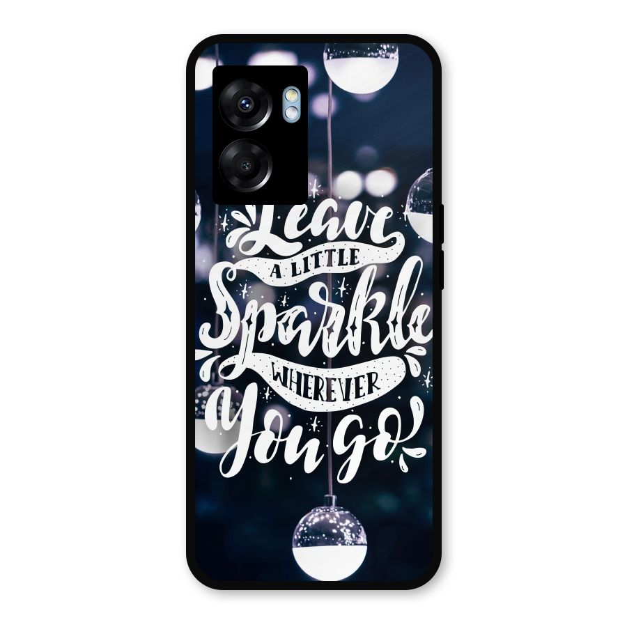 Little Spark Metal Back Case for Realme Narzo 50 5G