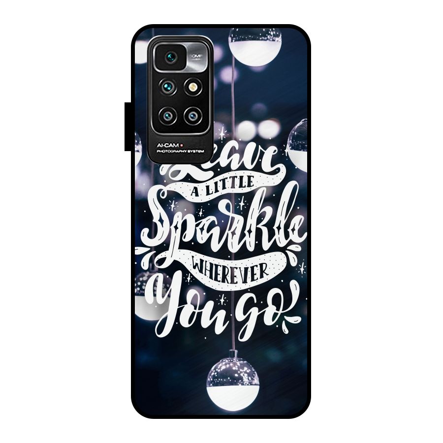Little Spark Metal Back Case for Redmi 10 Prime