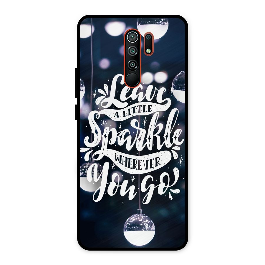 Little Spark Metal Back Case for Redmi 9 Prime