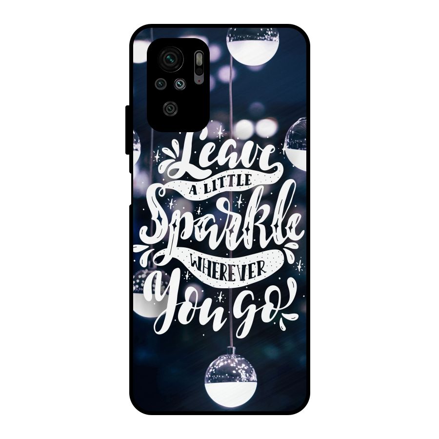 Little Spark Metal Back Case for Redmi Note 10S