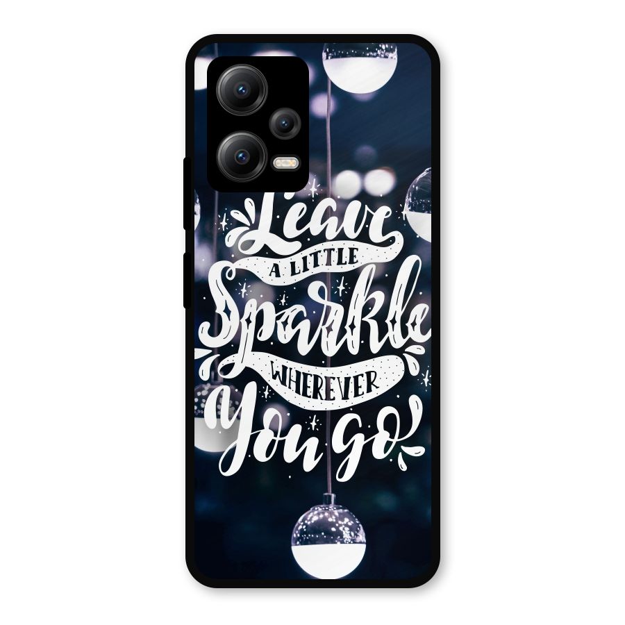 Little Spark Metal Back Case for Redmi Note 12 5G