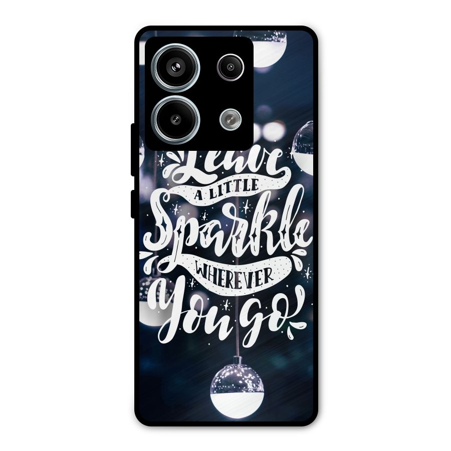 Little Spark Metal Back Case for Redmi Note 13 Pro 5G