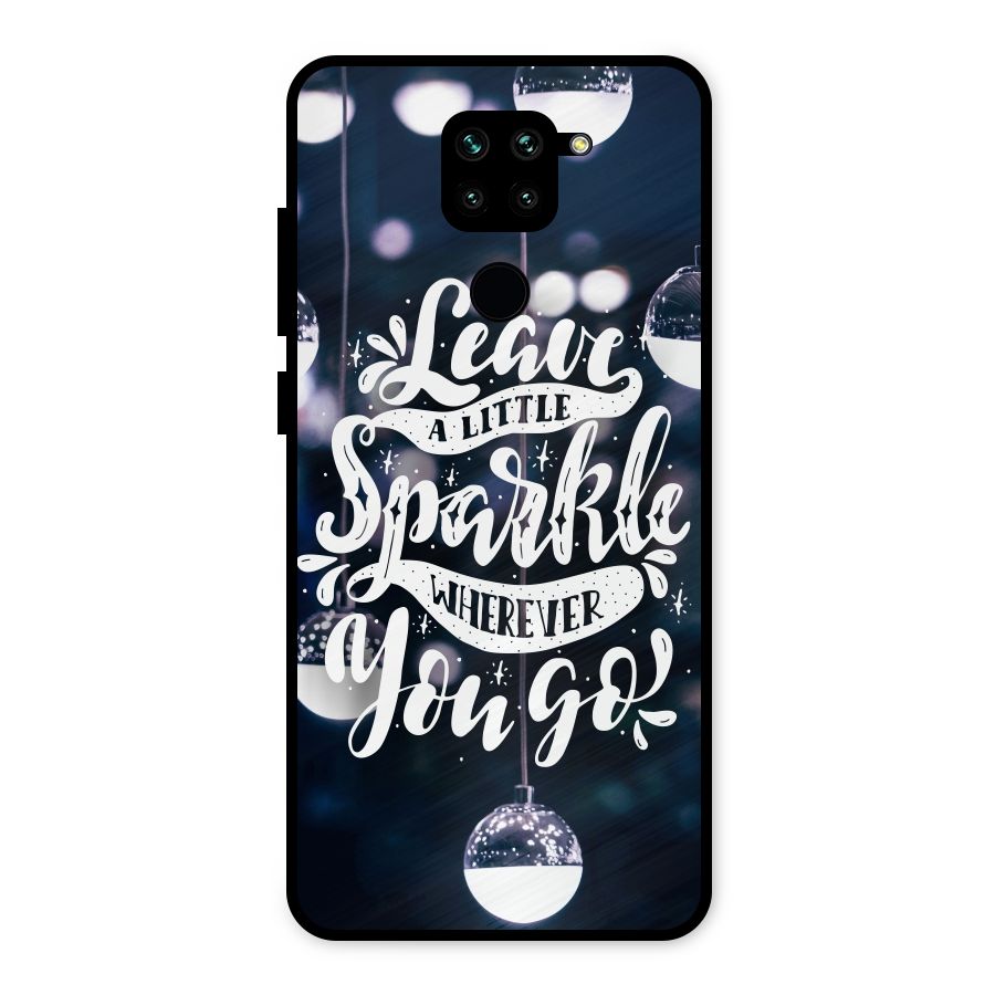 Little Spark Metal Back Case for Redmi Note 9