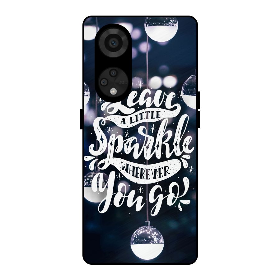 Little Spark Metal Back Case for Reno8 T 5G