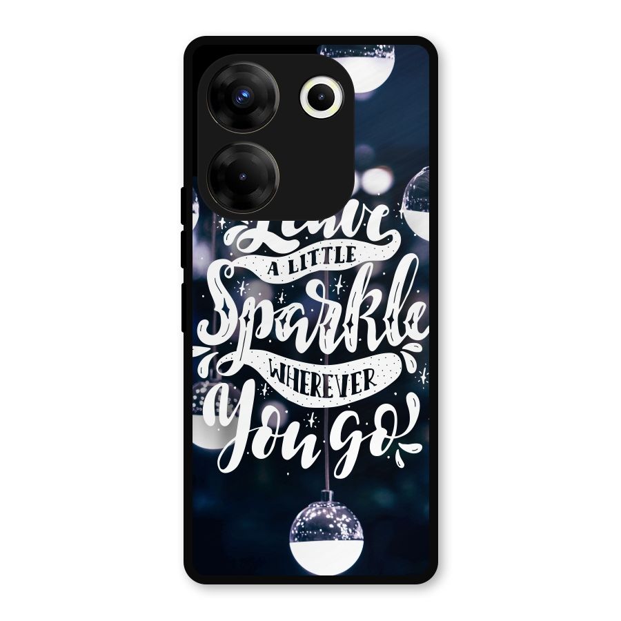 Little Spark Metal Back Case for Tecno Camon 20