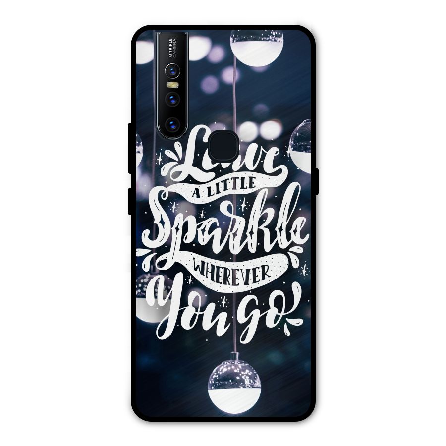 Little Spark Metal Back Case for Vivo V15