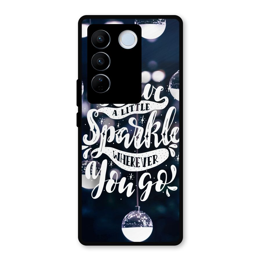 Little Spark Metal Back Case for Vivo V27