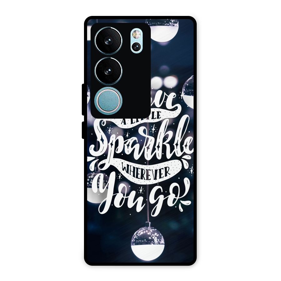 Little Spark Metal Back Case for Vivo V29